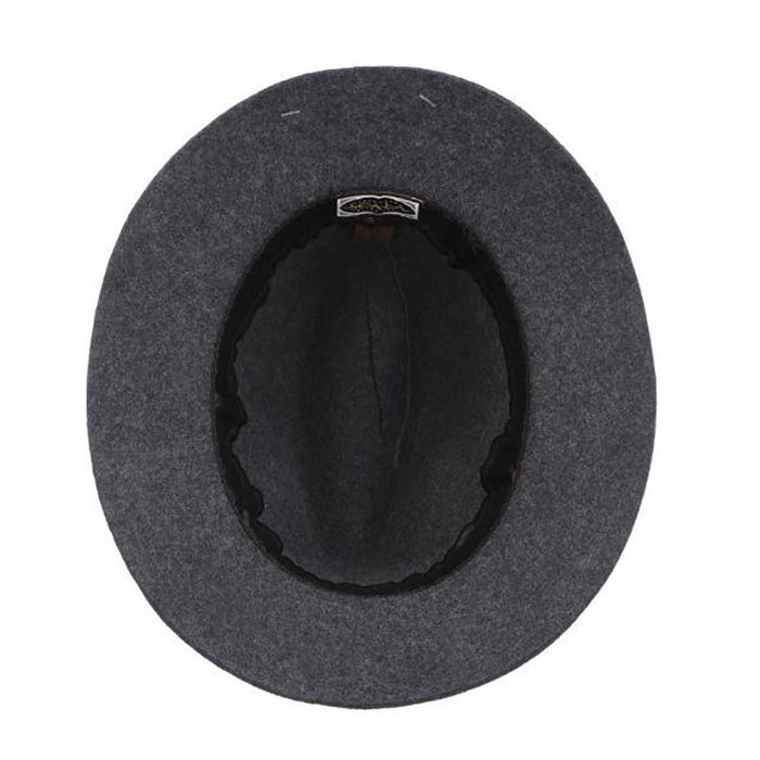 Wool Felt Women's Safari Hat with Raw Edge - Scala Hat Safari Hat Scala Hats