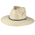Woven Palm Leaf Gardening Hat with Chin Cord- Jeanne Simmons Hats Safari Hat Jeanne Simmons Accessories JS6652LL Natural Palm Large (59 cm)