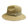Woven Toyo Safari Hat with Khaki Band - Milani Hats Safari Hat Milani Hats S24KH Natural
