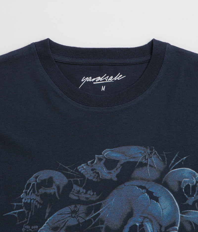 Yardsale Crypt T-Shirt in Navy