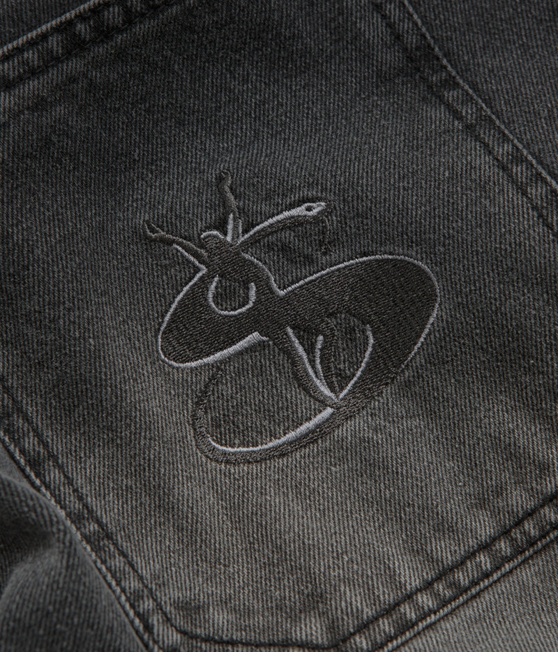 Yardsale Faded Slub Phantasy Jeans in Grey