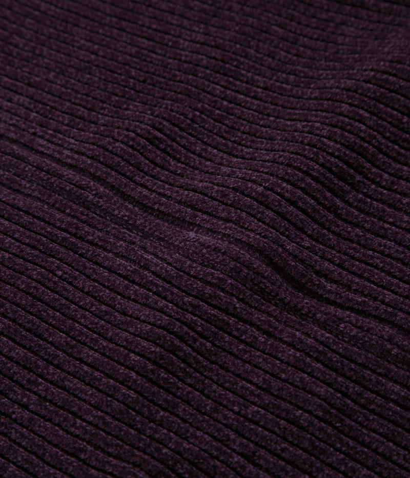 Yardsale Phantasy Chenille Full Zip Sweatshirt in Purple