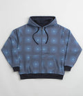 Yardsale Reversible Thermal Hoodie in Navy and Navy