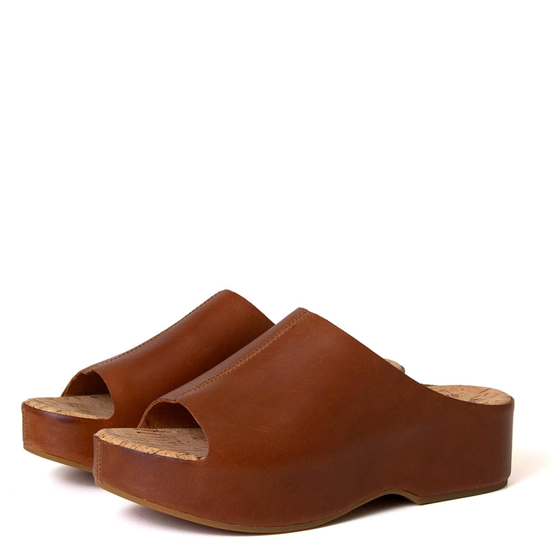 Yazmin Women's Platform Leather Sandal