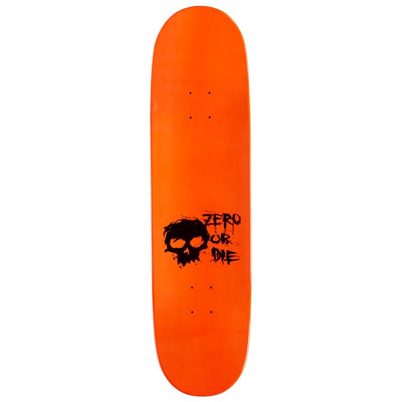 Zero x Realtree Blood Skull Skateboard Complete - Orange - 8.50"